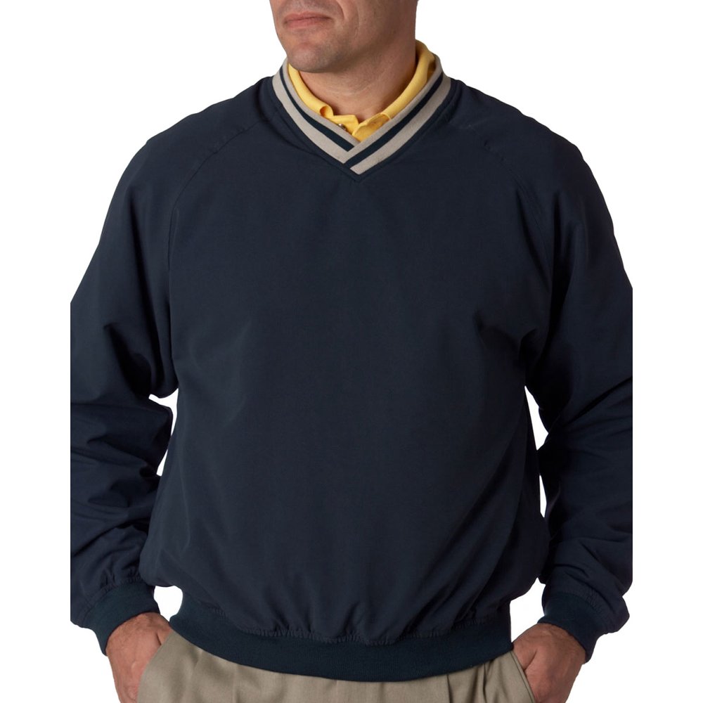 Men's LongSleeve Microfiber Crossover VNeck