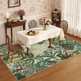 thumbnail image 2 of Garvee 9'x12' Jungle Animal Print Area Rugs Living Room Rug, Washable Rug Forest Botanical Bedroom Carpet with Non Slip Backing for Dining Room, Green, 2 of 8