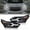 Clear(Left+Right), variant on PIT66 Halogen LED DRL Headlights Fit for 2018-2020 Chevy Equinox Headlamps