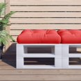 thumbnail image 1 of vidaXL Pallet Cushion Red 60x60x12 cm Fabric, 1 of 5