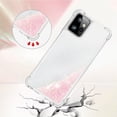 thumbnail image 4 of Case for Motorola Moto G Power 5G 2023 Case Glitter Cute Luxury Love Liquid Quicksand Clear Soft TPU Girls Women Stylish Bumper Shockproof Protective Cover for Moto G Power 5G 2023 Pink YB, 4 of 7