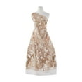 thumbnail image 2 of Zelouf Odette Sequin Embroidery Lace , Sewing, DIY, Crafts Fabric by the Yard, Blush Sand, 5 Yard, 2 of 2