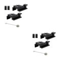 thumbnail image 3 of Speravity Kit de reparación Techo solar Pista Suministros para automóviles Aleación de aluminio Mano de obra Tamaño compacto Ahorro de mano 2piezas, 3 of 6
