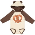 thumbnail image 3 of Inktastic Heart-shaped Pretzel Boys or Girls Long Sleeve Baby Bodysuit, 3 of 5