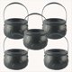thumbnail image 5 of 12 Uds. Maceta de Halloween, Mini Caldero PláStico, Soporte para Dulces Negro, DecoracióN Recuerdo Fiesta, 5 of 7