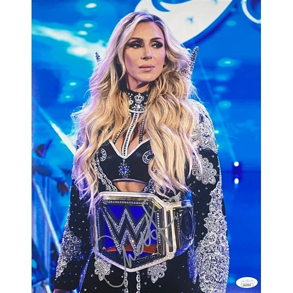 Charlotte Flair Signed Autographed 11x14 Photo JSA Authenticated #3