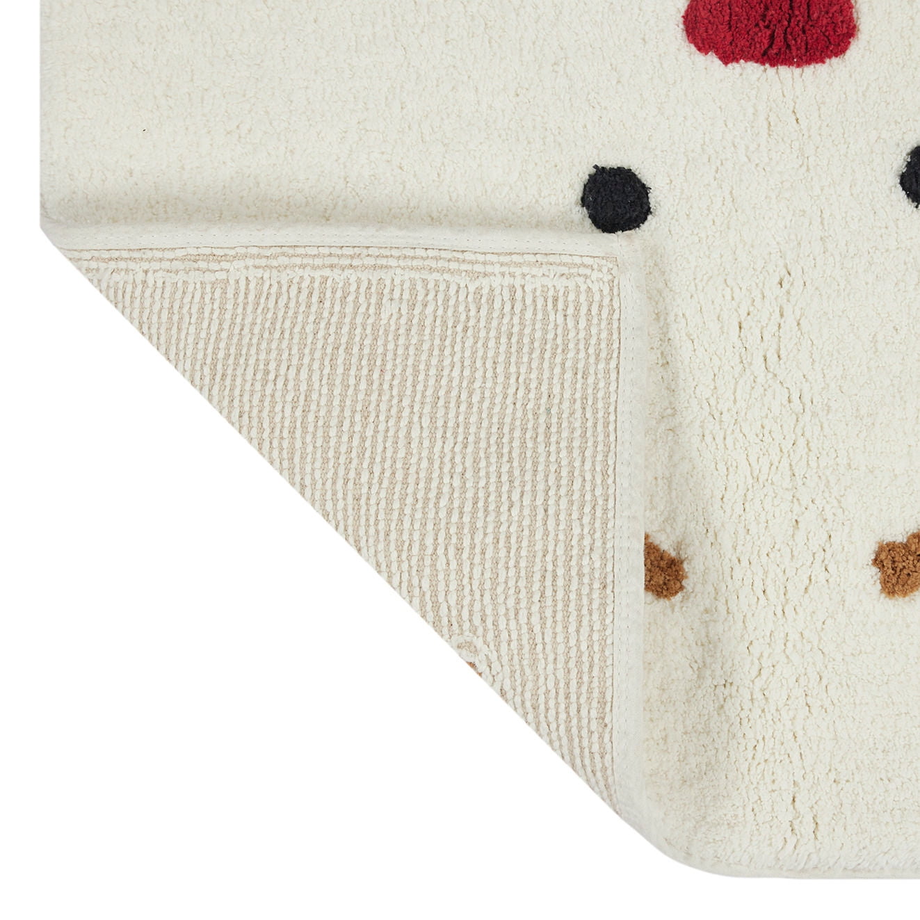 Holiday Time Reindeer Bath Rug, 17"x24"