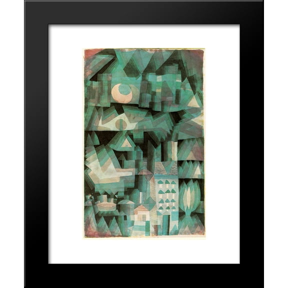 Dream City 20x24 Framed Art Print by Paul Klee
