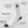 thumbnail image 2 of KOITHOT 12 Pairs Mens Crew Socks Athletic Men Socks Sport Cushioned Breathable Socks for Men Size 10-13, 2 of 7