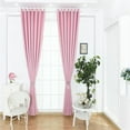 thumbnail image 3 of Cortina De Ventana Que Sombrea Del Paño Del Apagón Para Sa De Estar Del Dormitorio El 100x250cm Rosado Baoblaze Cortina de ventana., 3 of 8