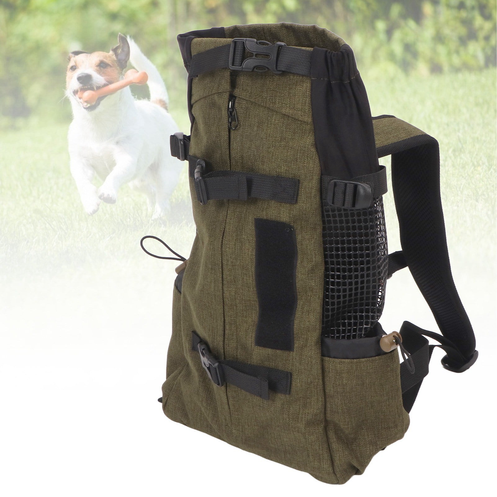 Pet Carrier Backpack, Multipurpose Nylon Breathable Mesh Pet Carrier Backpack Portable Cat Travel Carrier For Small Cats Dogs Outdoor Cycling Travel