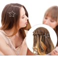 thumbnail image 1 of Pinzas de metal para el cabello, 16 piezas Moda Pluma Luna Estrella Corazón Pinzas para el cabello, Minimalista geométrico LingWen 8390611466848, 1 of 1