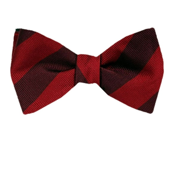 FBTZ-R-163 - Mens Reversible 2 Sided Self Tie Bow Tie