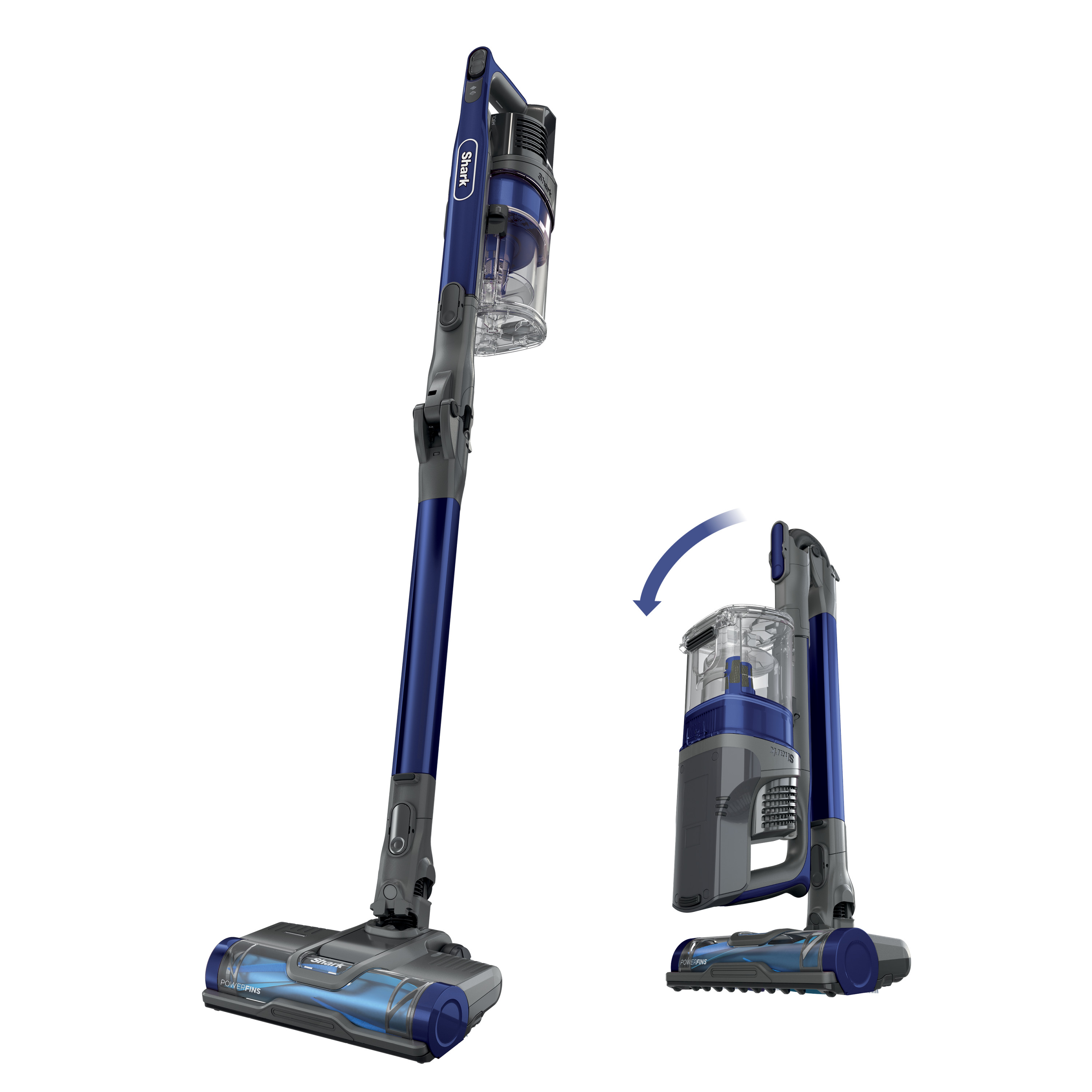 Shark IZ340H Pet Pro Cordless Stick Vacuum, MultiFLEX, Blue photo 2