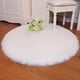 thumbnail image 5 of Piel de oveja artificial, sensación cómoda como una alfombra de piel artificial de lana real, cojín decorativo para silla y sofá de pelo largo esponjoso y suave., 5 of 7