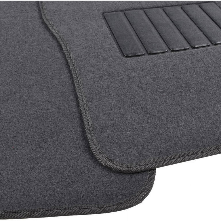 BDK Heavy-Duty 4-piece Front and Rear Rubber Car Floor Mats, All