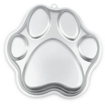 Kefyixc Bear Paw Cake Pan, aluminum cake pan for birthday、party and other occasions cake, dessert making, Silver.