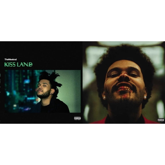 Kiss Land (2 LP/Seaglass Vinyl) & After Hours (X) (2LP/Clear W/ Red Splatter Vinyl)