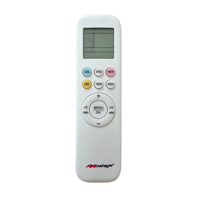 Control Remoto Mirage Minisplit Inverter 17 Blanco
