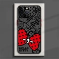 thumbnail image 1 of Cute Hello Kitty Phone Case For iPhone 15 14 13 12 11 Pro Max mini XS Max XR X 8 Plus SE Frosted Translucent Cover LXY, 1 of 7