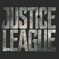 thumbnail image 2 of Women's Zack Snyder Justice League Stacked Stone Logo  Graphic Tee Black Small, 2 of 4