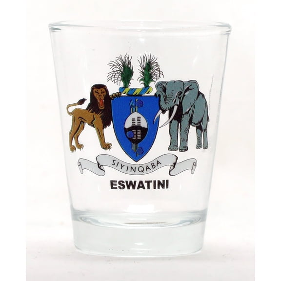 Eswatini Coat Of Arms Shot Glass