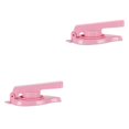 thumbnail image 1 of Cateissary Mini máquina para hacer pasteles Manual de plástico para bolas de hervida reutilizable con mango, prensador de pequeño, Rosado 2piezas, 1 of 6
