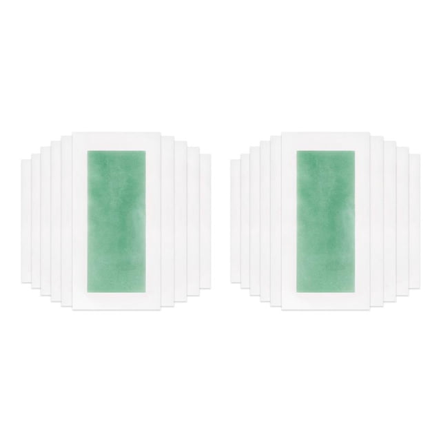 Soidarity 10 hojas de papel de depilación de doble cara pierna axila brazo suministros de depilación rápida Type2 NO2 Soidarity CBP084229