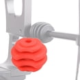 thumbnail image 3 of jinwen Portable Compound Bow Stabilizer Ball Shock Absorber Shockproof Accessories Universal Damping for Hunting Shooting Red, 3 of 9