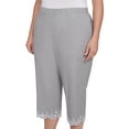 thumbnail image 4 of Alfred Dunner Womens Plus-Size Eyelet Embroidered Capri, 4 of 4