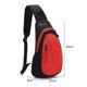 thumbnail image 3 of Paquetes De Cofres Mochila de pecho Bolsa de hombro de gran capacidad Bolsa de pecho para deportes (naranja) Ehuebsd Para Estrenar, 3 of 6