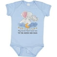 thumbnail image 3 of Inktastic My Great Aunt Loves Me to the Moon and Back Boys or Girls Baby Bodysuit, 3 of 5