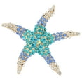 thumbnail image 1 of Rdeghly Women Lady Starfish Sea Rhinestones Brooch Broach Pin Party Decor Gift New, 1 of 8