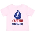 thumbnail image 3 of Inktastic Captain Adorable, Sail Boat, Sailing - Red Blue Boys Toddler T-Shirt, 3 of 5