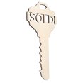 thumbnail image 4 of Wooden Key, Key-Shaped Lightweight Exquisite   Key Pendant  For Home For Outdoor, 4 of 8