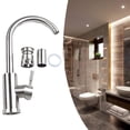 thumbnail image 4 of 304 Stainless Steel Kitchen Faucet Sink Faucet Tap Cold and Hot Mixer Tap, 4 of 7