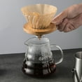 thumbnail image 4 of UPGRATOR Transparent Glass Coffee Strainer for Kitchen Use Durable Reusable Quality Material, 4 of 6