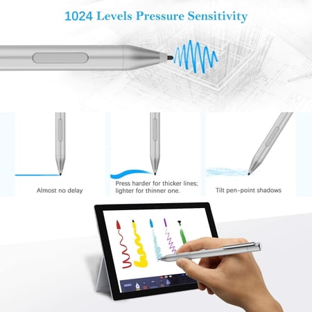 Stylus Active Pen Dell Stylus Pen For Dell Latitude 3190 3390 2 In 1 Dell Inspiron 7370 7570 Inspiron 7590 7586 7579 Walmart Canada