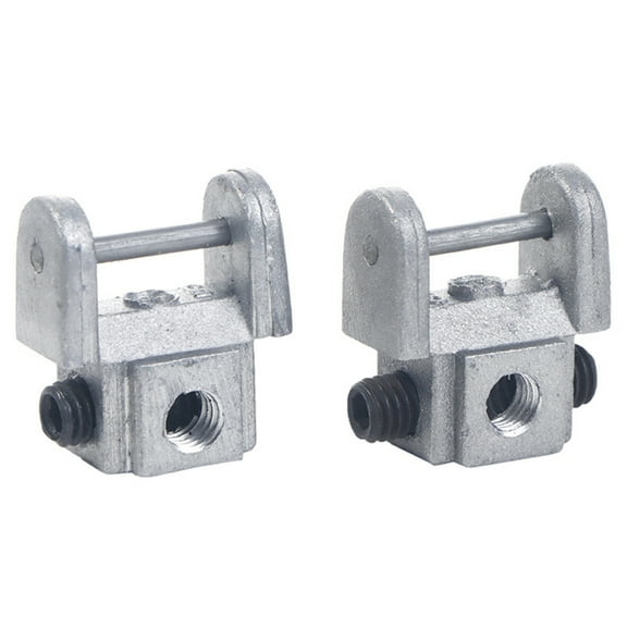 GENEMA 2Pcs Scrollsaw Blade Clamps Convenient Design Error Reducing Cutting Accessories