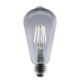 Better Homes & Gardens LED Vintage Style Light Bulb, ST19 40 Watts Smoke Classic Filament, Medium Base, Dimmable - 2 Pk