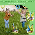 thumbnail image 5 of LINXUXIE 5-in-1 Musical Jump Set, Toss Ring Game and Stomping Toys, Active Indoor&Outdoor Games Birthday Gifts for 3-5 5-8 8-13 Years Old, 5 of 9