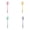 Pink,Yellow,Green,Purple, variant on Silicone Spatula, High Heat-Resistant Rubber Spatula, Small Flexible Kitchen Utensil for Baking, Cooking, Mixing, Stirring, Scraping, Seamless One Piece Design for Home, Bakery， 8.5"