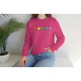 thumbnail image 6 of LGBTQ Valentine Sweatshirt, Rainbow pride heart candy sweater, LGBTQ Valentines day clothes, Gay Pride heart candy sweater, 6 of 6