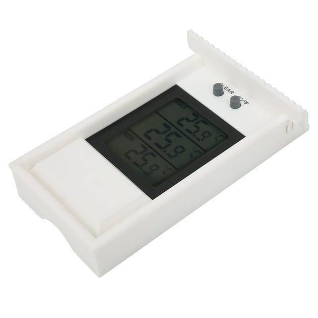 Medidor de temperatura, termómetro digital para exteriores, termómetro impermeable para jardín, termómetro para exteriores, diseño personalizado