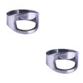 thumbnail image 2 of Greeniant Joyería de anillo Picnic al aire libre Camping Abrebotellas Metal Bebida Cap Remover Bartender Kitchen Bar Apertura Suministro Blanco Type2 NO2, 2 of 6