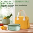 thumbnail image 3 of NATPLUS Electric Heated Lunch Box, 304 Stainless Steel No-Water Food Warmer with Carry Handle, Portable Self-Heating Meal Container for Office and School, Heated Lunch Box, 3 of 6