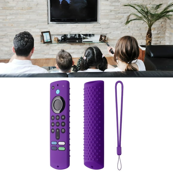 Funda Protectora para Mando A Distancia, Funda Protectora de Silicona, Funda Para Mando A Distancia Con Correa de Mano, Funda A Prueba de Golpes, Funda Para Mando A Distancia de TV