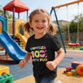 thumbnail image 4 of Tops de Manga Corta Linda para Niños Niños Y Niñas con Impresión Gráfica, Tee Casual de la Temporada Escolar, Tela Suave Transpirable para Jugar, 4 of 9