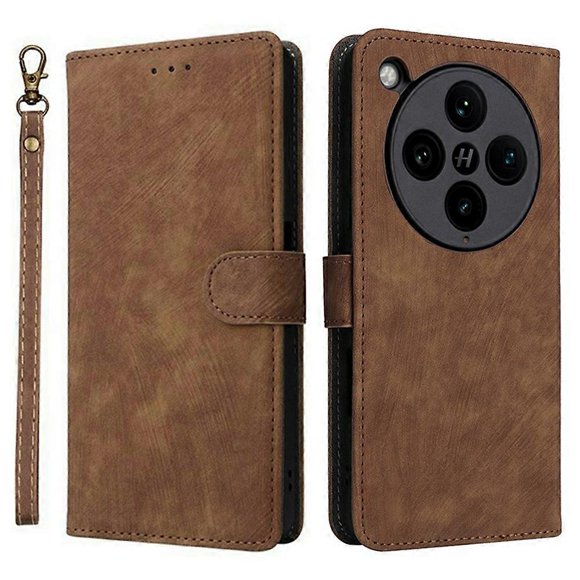 For Oppo Find X8 Pro 5G Wallet Case RFID Blocking PU Leather Cover Stand View - Green