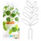 thumbnail image 1 of Enrejado de jardín, enrejado pequeño para plantas trepadoras en macetas Enrejado de soporte Enrejado pequeño para plantas en macetas Resultados impresionantes, 1 of 8